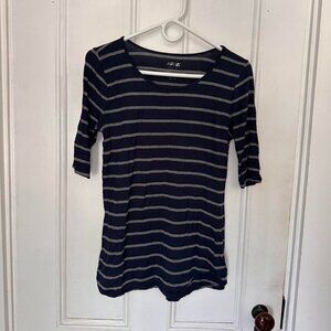 Apt 9 Striped Tee - Size S